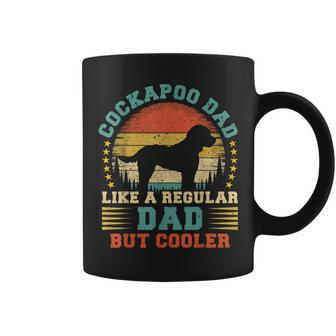 Vintage Cockapoo Dad Like A Regular Dad Cockapoo Fathers Day Coffee Mug - Monsterry AU