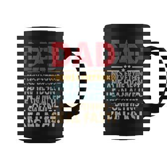 Vintage Dad Know Everything Father's Day Coffee Mug - Monsterry
