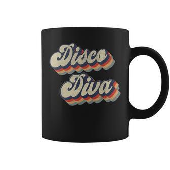 Vintage Dancing Retro 70S 80S Party Disco Diva Coffee Mug - Monsterry UK