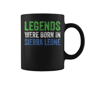 Vintage Sierra Leonean Flag Colors Sierra Leone Coffee Mug - Monsterry UK