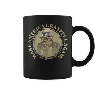 Vintage Uncle Sam Retro Make America Grateful Again Coffee Mug | Mazezy UK