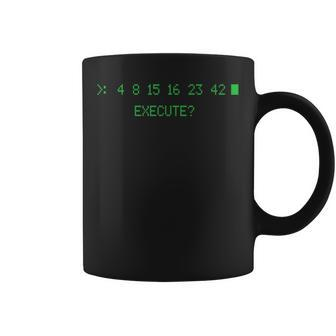 Vintage Dharma Initiative Numbers Lost Coffee Mug - Thegiftio UK