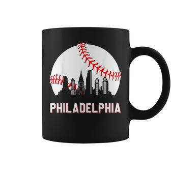 Vintage Distressed Philly Baseball Lovers Coffee Mug | Mazezy