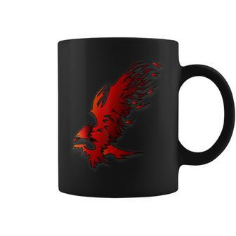 Vintage Eagle Cute Red Eagle Coffee Mug | Crazezy CA