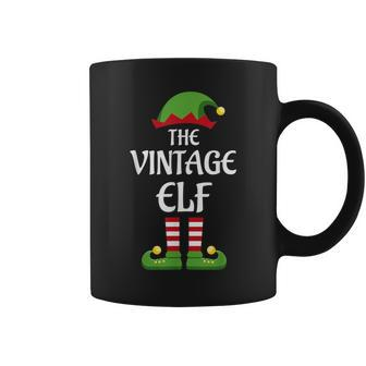 Vintage Elf Family Matching Group Christmas Old Coffee Mug - Monsterry
