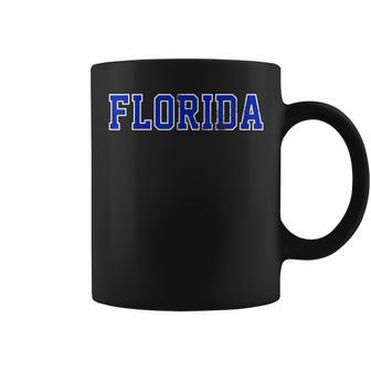 Vintage Florida Florida Orange Retro Worn Fl Coffee Mug - Seseable
