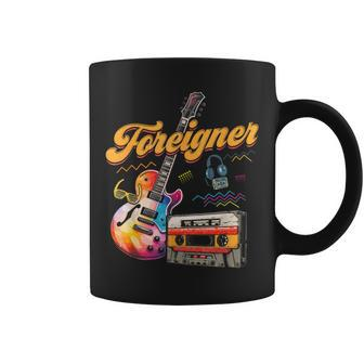 Vintage Foreigner Retro Cassette 90S Rock Music Old Fashion Coffee Mug - Seseable