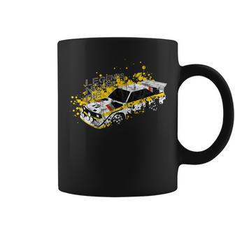Vintage German Group B Rally Car Racing Motorsport Livery Coffee Mug - Monsterry