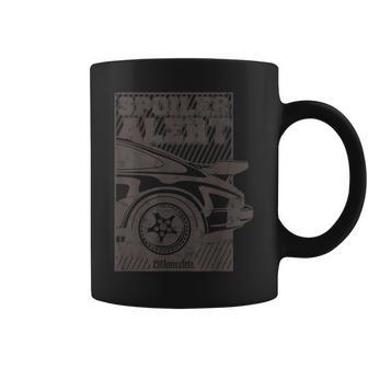 Vintage German Sports Car Turbo Spoiler Classic Sports Car Coffee Mug - Monsterry AU