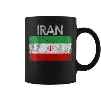Vintage Iran Iranian Flag Pride Coffee Mug - Monsterry DE