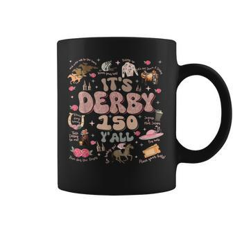 Vintage It's Derby 150 Yall 150Th Horse Racing Ky Derby Day Coffee Mug | Mazezy