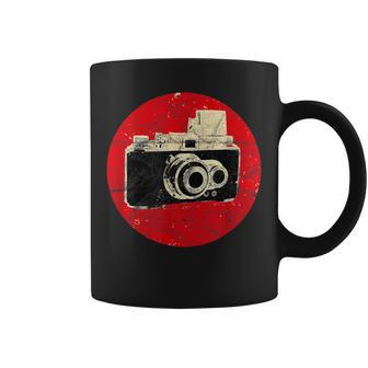 Vintage Japanese Analog Camera Photographer Slr Lens Retro Coffee Mug - Monsterry UK