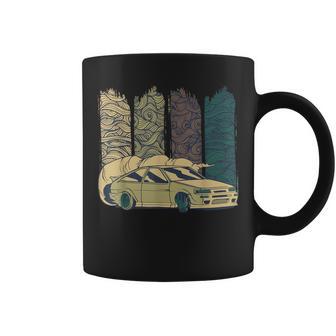 Vintage Japanese Drift Car Streetwear Retro Drifting Racecar Coffee Mug - Monsterry DE