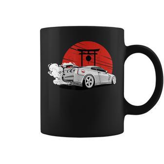 Vintage Japanese Streetcar Racing Turbo Sports Car Coffee Mug - Monsterry UK