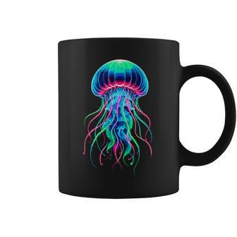 Vintage Jellyfish Scuba Diving Jellyfish Beach Jelly Fish Coffee Mug - Thegiftio UK