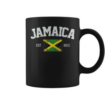 Vintage Kingston Jamaica Est 1962 Souvenir Coffee Mug - Monsterry AU