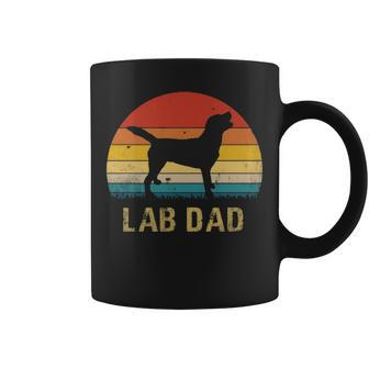 Vintage Lab Dad Labrador Retriever Dog Dad Coffee Mug | Mazezy DE