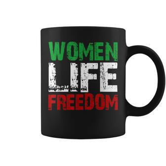 Vintage Life Freedom Distressed Political Free Iran Coffee Mug - Monsterry CA