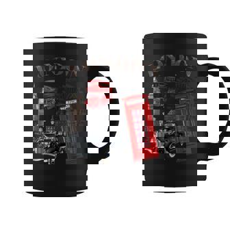 Vintage London Graphic Enjoy Travel & Discover London Coffee Mug - Thegiftio