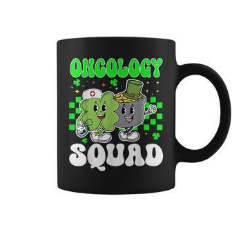 Vintage Lucky Oncology Squad Nurse St Patrick's Day Team Coffee Mug - Thegiftio UK