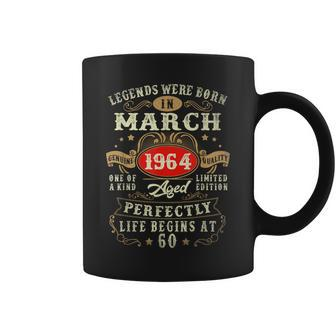 Vintage Made In March 1964 60Th Birthday 60 Year Old Coffee Mug - Monsterry