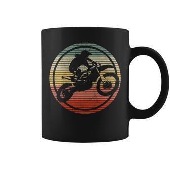 Vintage Motocross Dirt Bike Enduro Biker Coffee Mug | Mazezy