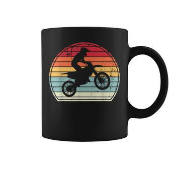 Vintage Motocross Player Retro Style Color 70S 80S Sport Fan Coffee Mug | Mazezy