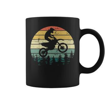 Vintage Motocross Sunshine Dirt Bike Coffee Mug | Mazezy