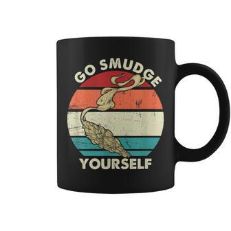 Vintage Native Go Smudge Yourself Coffee Mug | Crazezy
