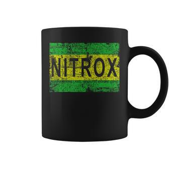 Vintage Nitrox Flag Diver Scuba Diving Coffee Mug - Monsterry CA