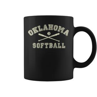 Vintage Oklahoma Softball Gear Coffee Mug - Monsterry CA