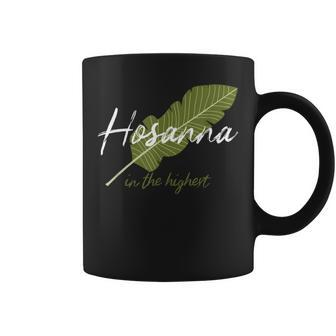 Vintage Palm Sunday Hosanna In The Highest Christian Easter Coffee Mug - Seseable