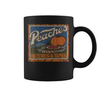 Vintage Peaches Records & Tapes 1975 Coffee Mug - Monsterry AU