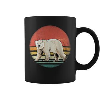 Vintage Polar Bear Retro Arctic Animal Bear Lover Coffee Mug - Monsterry DE