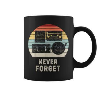 Vintage Retro Never Forget Nostalgia Coffee Mug - Monsterry