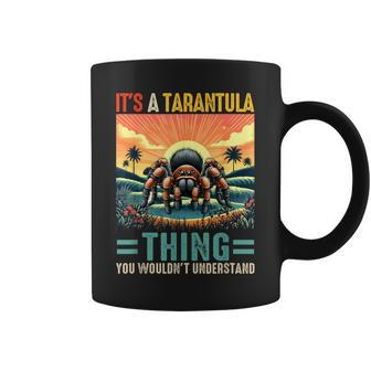 Vintage Retro Joke Tarantula Thing Costume Zoo Animal Coffee Mug - Monsterry CA