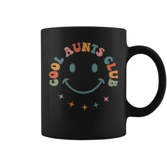 Vintage Retro Groovy Cool Aunts Club Coffee Mug - Thegiftio UK