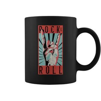 Vintage Rock And Roll 80'S Rock Coffee Mug - Monsterry AU