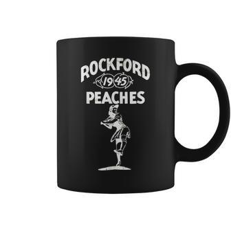 Vintage Rockford Peaches Promo Coffee Mug - Monsterry