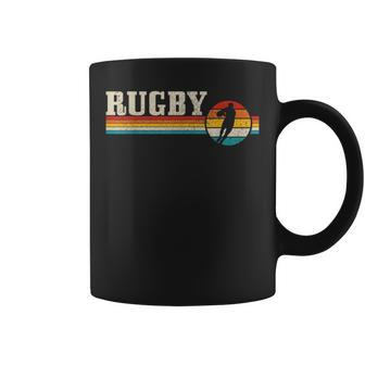 Vintage Rugby Player Sports Retro Boys Soccer Coffee Mug - Seseable