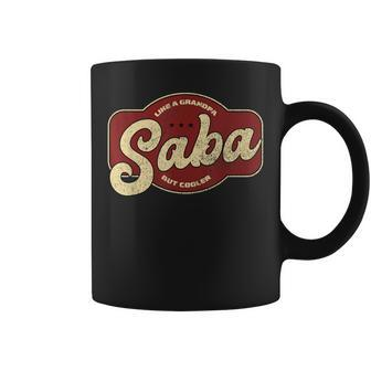 Vintage Saba Like A Grandpa But Cooler Coffee Mug - Monsterry CA
