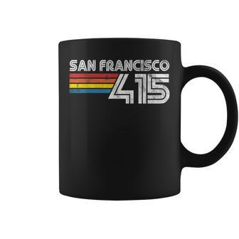 Vintage San Francisco Proud 415 California State Coffee Mug - Monsterry CA