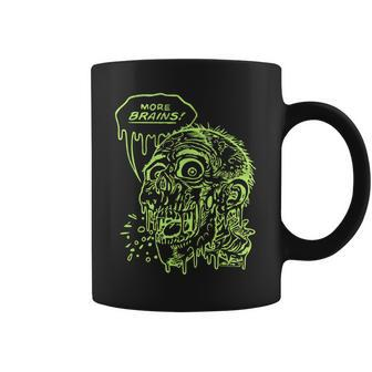 Vintage Scary Movie Graphic Horror Zombie Movie Coffee Mug - Monsterry DE