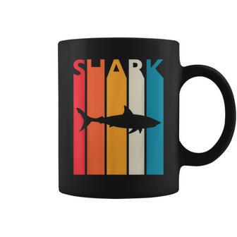 Vintage Shark Retro For Animal Lover Shark Coffee Mug - Monsterry UK