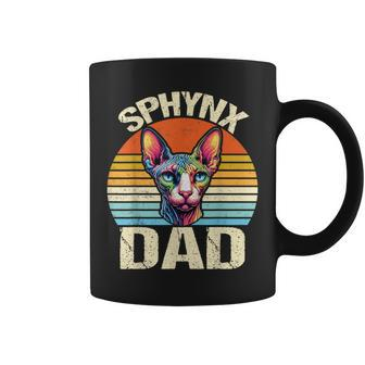 Vintage Sphynx Cat Dad Sphynx Cat Lovers Daddy Father's Day Coffee Mug - Thegiftio UK