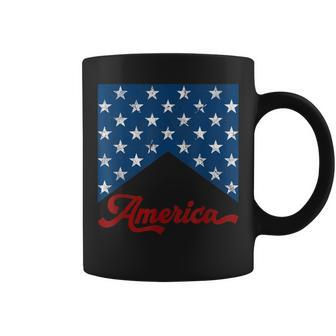 Vintage Style American Flag Independence Day 4Th Of July Coffee Mug - Monsterry CA