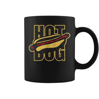 Vintage Style Hot Dog Coffee Mug - Monsterry