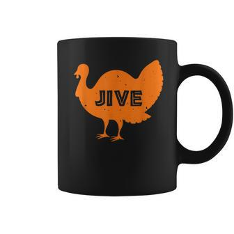 Vintage Style Turkey Jive For Thansgiving Holiday Coffee Mug | Crazezy
