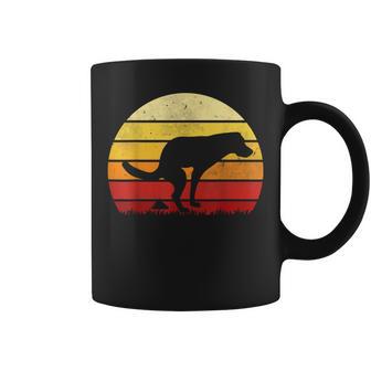 Vintage Sunset Labrador Retro Dog Pooping Old School Classic Coffee Mug - Monsterry CA