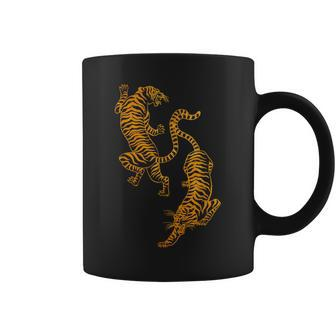 Vintage Tiger Chinese Tiger Fashion Aesthetic Top Coffee Mug - Monsterry DE